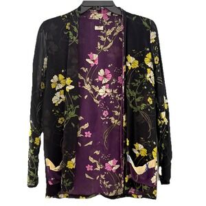 Anthropologie‎ "WARM" Floral Lightweight Flattering Top Size OS / Small Romantic